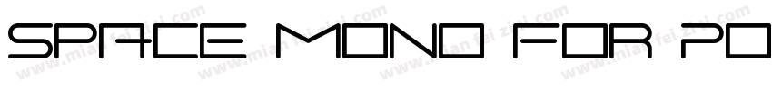Space Mono for Power字体转换
